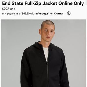 Lululemon End State Full-Zip Jacket (Man)